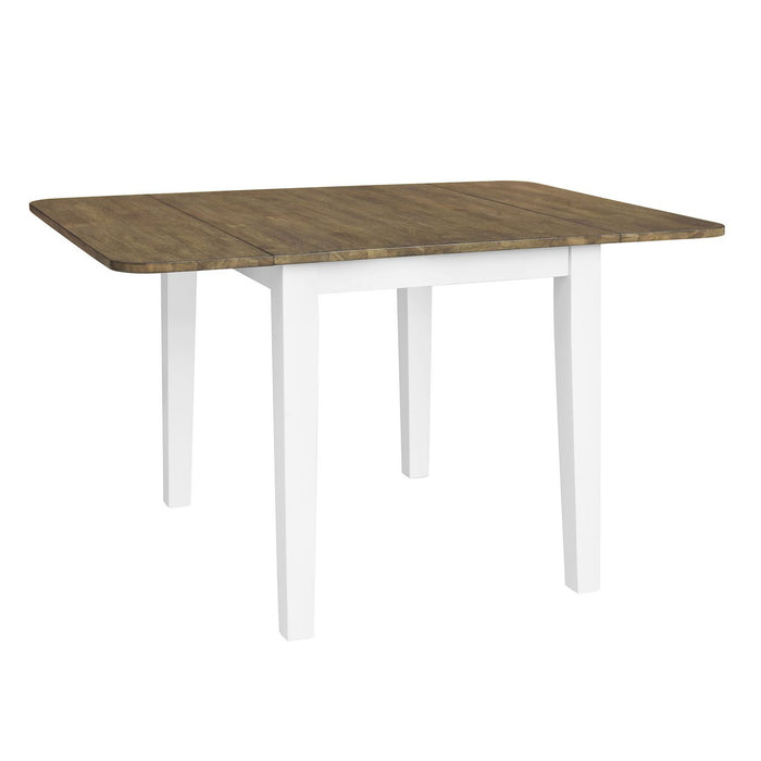 Landale - Drop Leaf Table - Chestnut & White – Dining Tables by Liberty Furniture at Furniture Wholesale Plus , Nashville furniture store