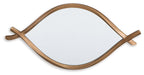 Bartner - Accent Mirror - Antique Gold Finish – Accent Mirrors by Signature Design by Ashley® at Furniture Wholesale Plus , Nashville furniture store