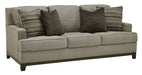 Kaywood - Sofa - Granite – Stationary Sofas by Signature Design by Ashley® at Furniture Wholesale Plus , Nashville furniture store