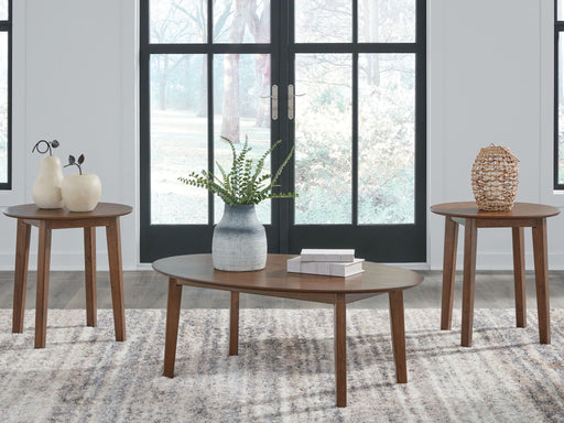 Gordonay - Occasional Table Set (Set of 3) - Brown – Table Sets by Signature Design by Ashley® at Furniture Wholesale Plus , Nashville furniture store