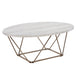 Rowan - Faux Marble Top Coffee Table - Gray – Coffee Tables by Steve Silver Furniture at Furniture Wholesale Plus , Nashville furniture store