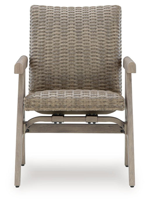 Cliff Trails - Beige - Rocking Arm Chair (Set of 2) - Premium Chair Sets from Signature Design by Ashley® - Just $1048! Shop now at Furniture Wholesale Plus  We are the best furniture store in Nashville, Hendersonville, Goodlettsville, Madison, Antioch, Mount Juliet, Lebanon, Gallatin, Springfield, Murfreesboro, Franklin, Brentwood