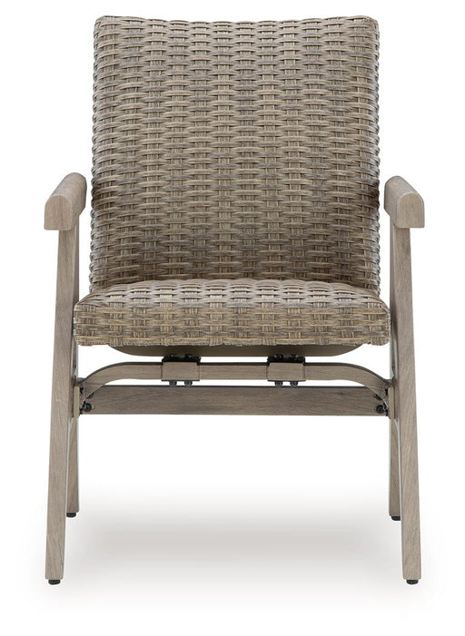 Cliff Trails - Beige - Rocking Arm Chair (Set of 2) - Premium Chair Sets from Signature Design by Ashley® - Just $1048! Shop now at Furniture Wholesale Plus  We are the best furniture store in Nashville, Hendersonville, Goodlettsville, Madison, Antioch, Mount Juliet, Lebanon, Gallatin, Springfield, Murfreesboro, Franklin, Brentwood