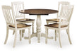 Wirloni - Dining Table Set – 5 Piece Dining Room Sets by Signature Design by Ashley® at Furniture Wholesale Plus , Nashville furniture store