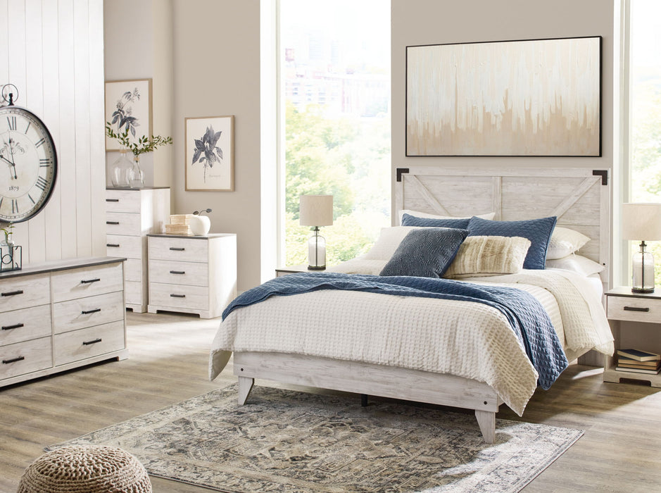 Shawburn - Panel Bedroom Set – 3 Piece Bedroom Sets by Signature Design by Ashley® at Furniture Wholesale Plus , Nashville furniture store