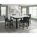 Francesca - Counter Height Dining Set – 5 Piece Dining Room Sets by Elements International at Furniture Wholesale Plus , Nashville furniture store