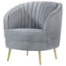 Sophia - Upholstered Channel Tufted Barrel Accent Chair - Premium Accent Chairs from CoasterEssence - Just $449! Shop now at Furniture Wholesale Plus  We are the best furniture store in Nashville, Hendersonville, Goodlettsville, Madison, Antioch, Mount Juliet, Lebanon, Gallatin, Springfield, Murfreesboro, Franklin, Brentwood