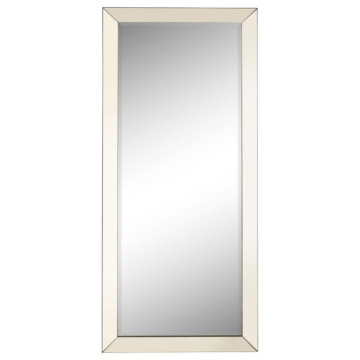 Barnett - Full Length Floor Or Wall Mirror - Silver - Premium Floor Mirrors from CoasterEveryday - Just $299! Shop now at Furniture Wholesale Plus  We are the best furniture store in Nashville, Hendersonville, Goodlettsville, Madison, Antioch, Mount Juliet, Lebanon, Gallatin, Springfield, Murfreesboro, Franklin, Brentwood