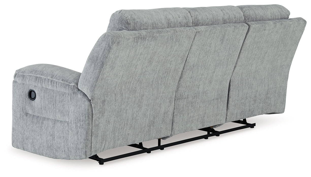 Buntington - Reclining Sofa - Pewter – Reclining Sofas by Benchcraft® at Furniture Wholesale Plus , Nashville furniture store