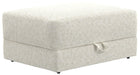 Jazzy - Storage Ottoman - Bone – Storage Ottomans by Jackson at Furniture Wholesale Plus , Nashville furniture store