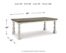 Havalance - Rectangular Dining Room Table - White / Gray – Dining Tables by Millennium® by Ashley at Furniture Wholesale Plus , Nashville furniture store