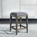 Sonoma Road - Upholstered Console Stool - Weathered Beaten Bark – Counter Height (24"-27") by Liberty Furniture at Furniture Wholesale Plus , Nashville furniture store