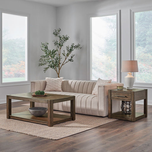 Broadmore - 3 Piece Set - Cobblestone Brown – Table Sets by Liberty Furniture at Furniture Wholesale Plus , Nashville furniture store