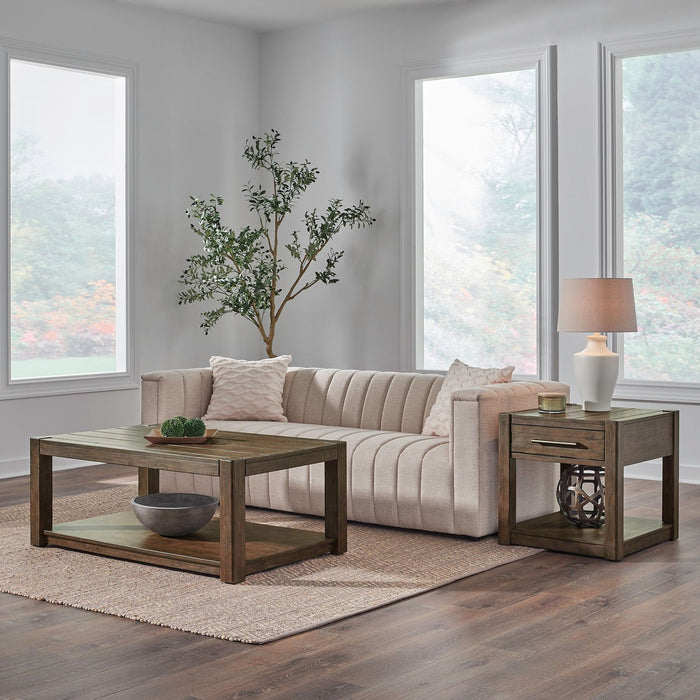 Broadmore - 3 Piece Set - Cobblestone Brown – Table Sets by Liberty Furniture at Furniture Wholesale Plus , Nashville furniture store