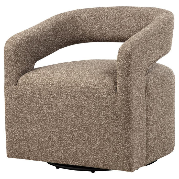 Westhill - Boucle Upholstered Swivel Accent Chair