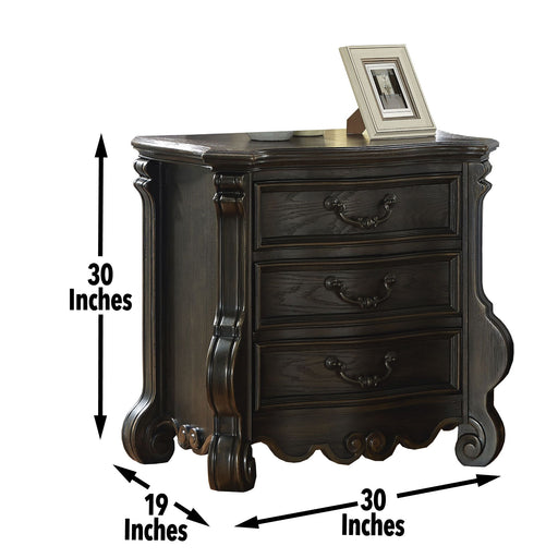 Rhapsody - Nightstand - Dark Brown – Accent Nightstands by Steve Silver Furniture at Furniture Wholesale Plus , Nashville furniture store