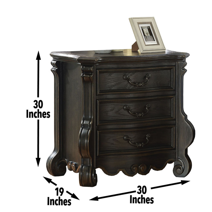 Rhapsody - Nightstand - Dark Brown – Accent Nightstands by Steve Silver Furniture at Furniture Wholesale Plus , Nashville furniture store