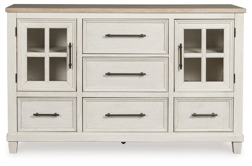 Shaybrock - Dresser - Antique White / Brown – Dressers by Benchcraft® at Furniture Wholesale Plus , Nashville furniture store