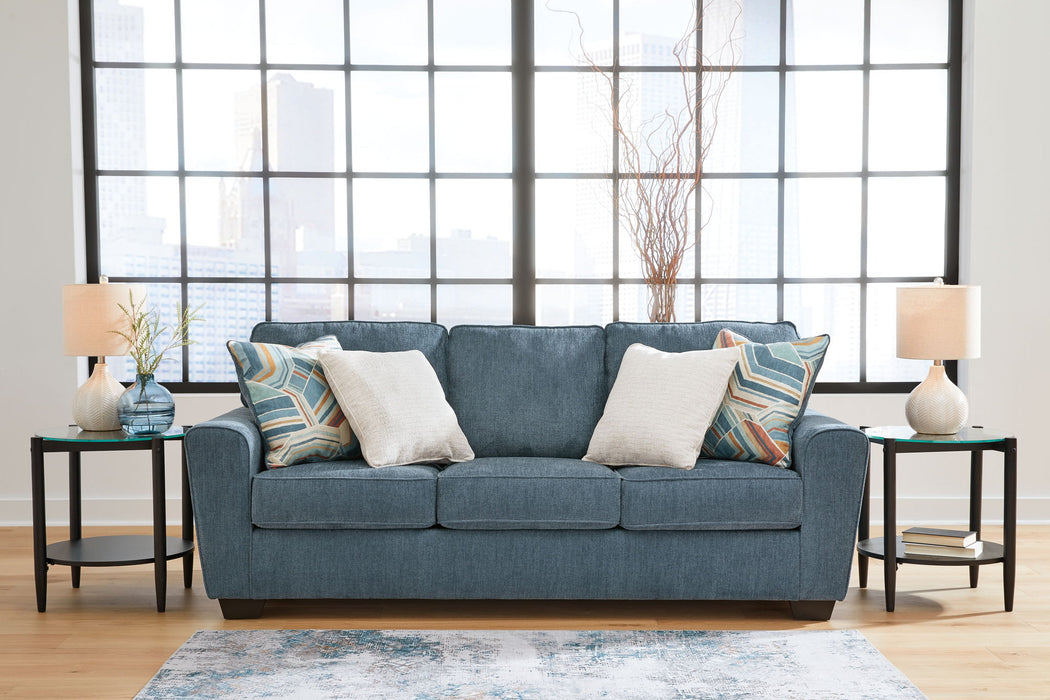 Cashton - Living Room Set – Stationary Chair & Ottoman by Signature Design by Ashley® at Furniture Wholesale Plus , Nashville furniture store