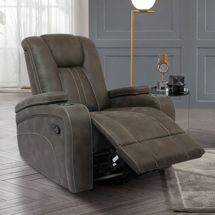 Marlow - Manual Recliner – Reclining Chairs by Steve Silver Furniture at Furniture Wholesale Plus , Nashville furniture store