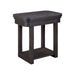 Weston - Chairside Table - Peppercorn – Chair Side Tables by Liberty Furniture at Furniture Wholesale Plus , Nashville furniture store