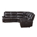 Alexandria - Leather Power Sectional – Reclining Sectionals by Steve Silver Furniture at Furniture Wholesale Plus , Nashville furniture store