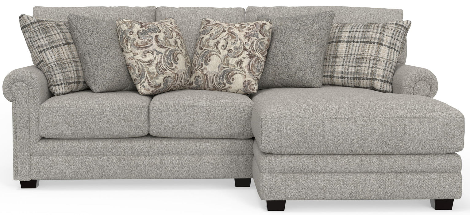 Livingston - Sectional With Comfort Coil Seating And Accent Pillows Included – Stationary Sectionals by Jackson at Furniture Wholesale Plus , Nashville furniture store