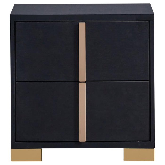 Marceline - 2-Drawer Nightstand – Accent Nightstands by Coaster Fine Furniture at Furniture Wholesale Plus , Nashville furniture store