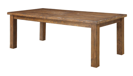 Chambers Creek - Ext Dining Table - Rustic Pine - Premium Dining Tables with Extensions from Emerald Home - Just $949! Shop now at Furniture Wholesale Plus  We are the best furniture store in Nashville, Hendersonville, Goodlettsville, Madison, Antioch, Mount Juliet, Lebanon, Gallatin, Springfield, Murfreesboro, Franklin, Brentwood