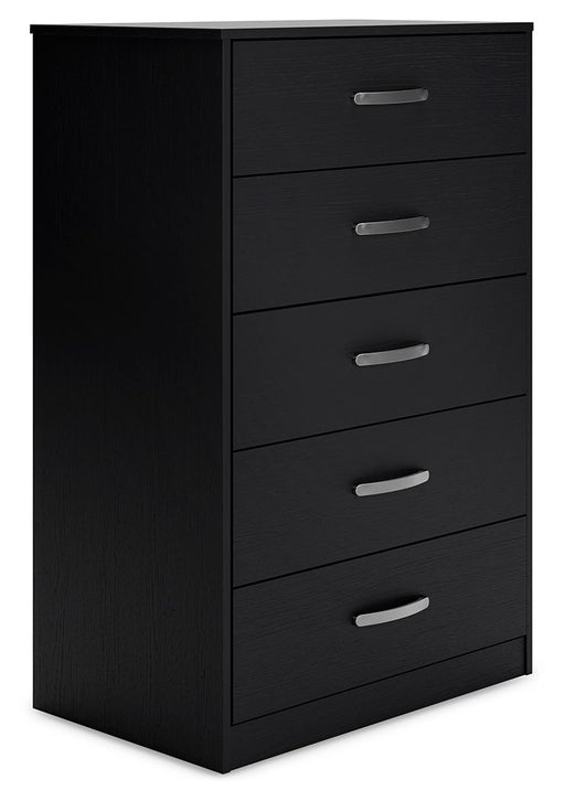 Finch - Black - Five Drawer Chest - 46" Height - Premium Accent Chests from Signature Design by Ashley® - Just $228! Shop now at Furniture Wholesale Plus  We are the best furniture store in Nashville, Hendersonville, Goodlettsville, Madison, Antioch, Mount Juliet, Lebanon, Gallatin, Springfield, Murfreesboro, Franklin, Brentwood