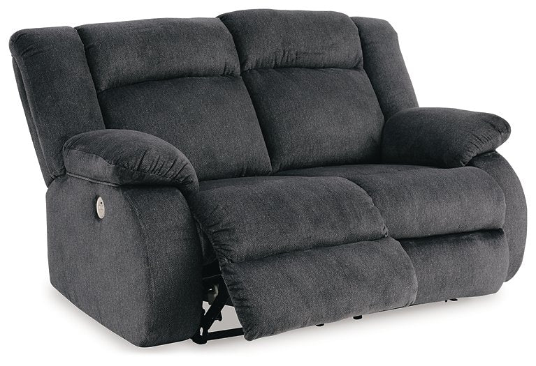 Burkner Power Reclining Loveseat - Premium Loveseat from Ashley Furniture - Just $869.52! Shop now at Furniture Wholesale Plus  We are the best furniture store in Nashville, Hendersonville, Goodlettsville, Madison, Antioch, Mount Juliet, Lebanon, Gallatin, Springfield, Murfreesboro, Franklin, Brentwood