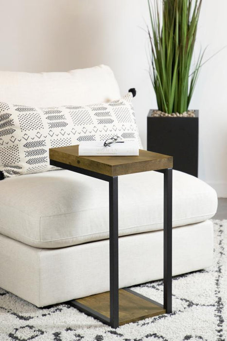 Beck - Engineered Wood C-Shape Sofa Side Table – Side Tables by CoasterEveryday at Furniture Wholesale Plus , Nashville furniture store