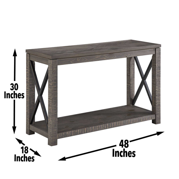 Dexter - Sofa Table - Brown – Sofa Tables by Steve Silver Furniture at Furniture Wholesale Plus , Nashville furniture store