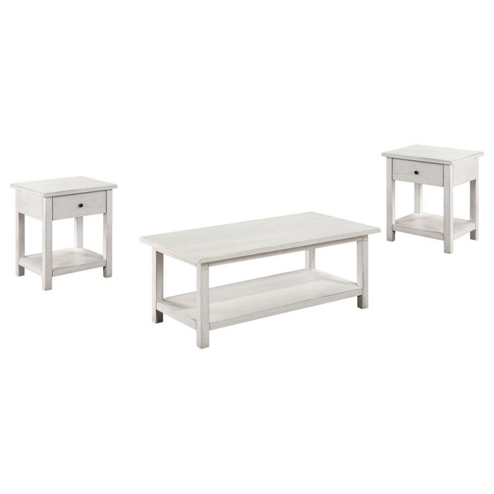 Payne - Coffee And 1-Drawer End Table Set – Table Sets by Coaster Fine Furniture at Furniture Wholesale Plus , Nashville furniture store