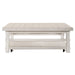 Modern Farmhouse - Oversized Square Cocktail Table – Cocktail Tables by Liberty Furniture at Furniture Wholesale Plus , Nashville furniture store