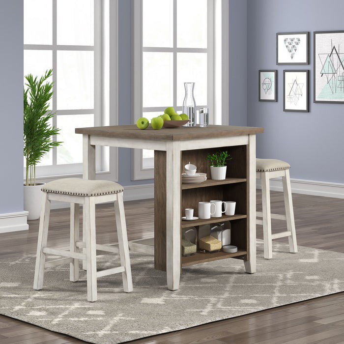 Brook Creek - Counter Set – 3 Piece Dining Room Sets by Liberty Furniture at Furniture Wholesale Plus , Nashville furniture store