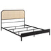 Amherst - Radio Weave Rattan Metal Bed – Panel Beds by Coaster Fine Furniture at Furniture Wholesale Plus , Nashville furniture store