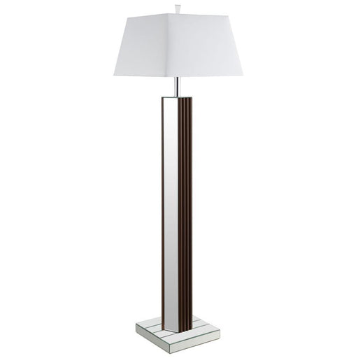 Elena - Square Tapered Mirrored Lamp - Premium Table Lamps from Coaster Fine Furniture - Just $159! Shop now at Furniture Wholesale Plus  We are the best furniture store in Nashville, Hendersonville, Goodlettsville, Madison, Antioch, Mount Juliet, Lebanon, Gallatin, Springfield, Murfreesboro, Franklin, Brentwood