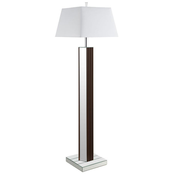 Elena - Square Tapered Mirrored Lamp – Table Lamps by Coaster Fine Furniture at Furniture Wholesale Plus , Nashville furniture store