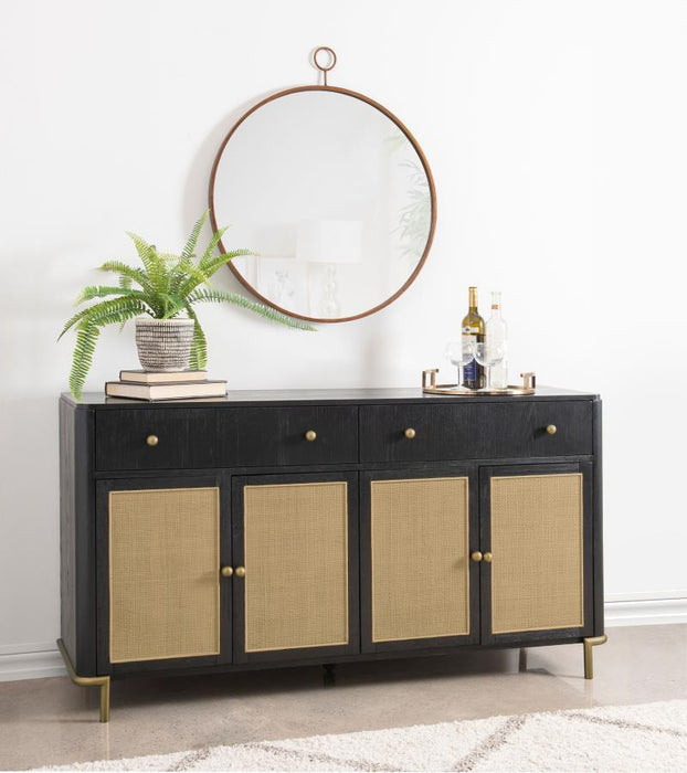 Arini - Cane Door Dining Sideboard Server - Premium Servers from Coaster Fine Furniture - Just $1299! Shop now at Furniture Wholesale Plus  We are the best furniture store in Nashville, Hendersonville, Goodlettsville, Madison, Antioch, Mount Juliet, Lebanon, Gallatin, Springfield, Murfreesboro, Franklin, Brentwood