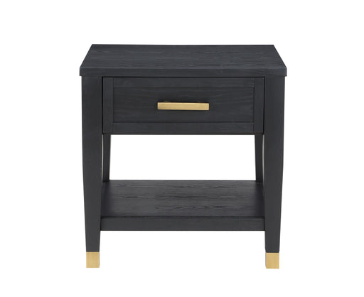 Yves - End Table - Black – End Tables by Steve Silver Furniture at Furniture Wholesale Plus , Nashville furniture store