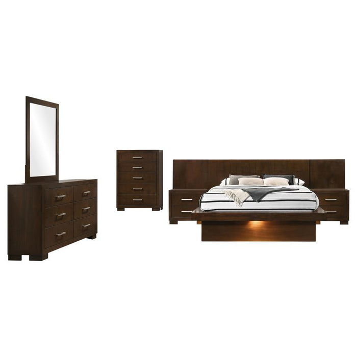 Jessica - Bedroom Set With LED - Premium 5 Piece Bedroom Sets from CoasterEssence - Just $2099! Shop now at Furniture Wholesale Plus  We are the best furniture store in Nashville, Hendersonville, Goodlettsville, Madison, Antioch, Mount Juliet, Lebanon, Gallatin, Springfield, Murfreesboro, Franklin, Brentwood