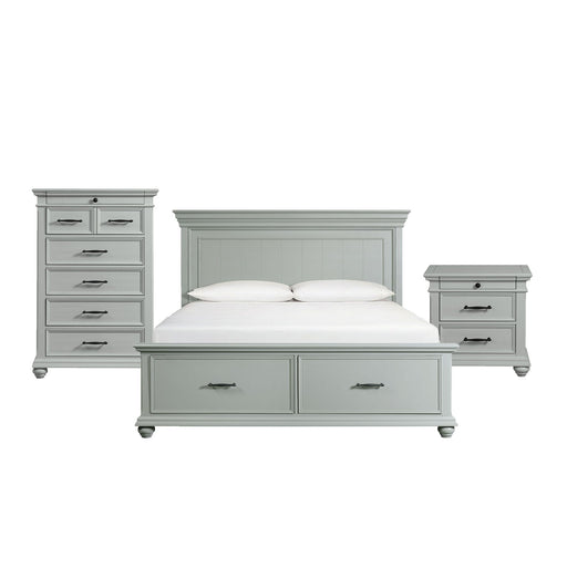 Slater - Platform Storage Bedroom Set – 3 Piece Bedroom Sets by Elements International at Furniture Wholesale Plus , Nashville furniture store