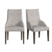 Yellowstone - Dining Host Chair (Set of 2) - Medium Brown – Chair Sets by Elements International at Furniture Wholesale Plus , Nashville furniture store