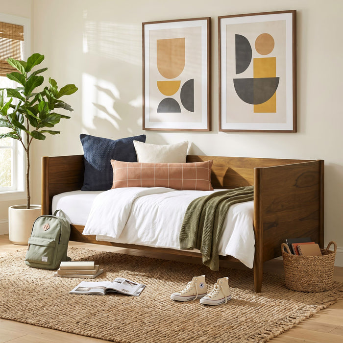 Malibu - Twin Daybed - Walnut – Daybeds by Elements International at Furniture Wholesale Plus , Nashville furniture store