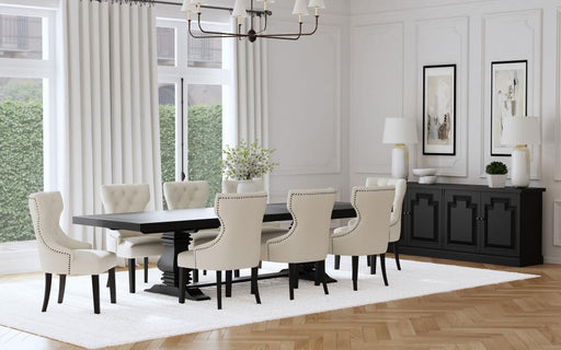 Florence - 126" Extension Dining Table Set - Premium 7 Piece Dining Room Sets from Coaster Fine Furniture - Just $3169! Shop now at Furniture Wholesale Plus  We are the best furniture store in Nashville, Hendersonville, Goodlettsville, Madison, Antioch, Mount Juliet, Lebanon, Gallatin, Springfield, Murfreesboro, Franklin, Brentwood