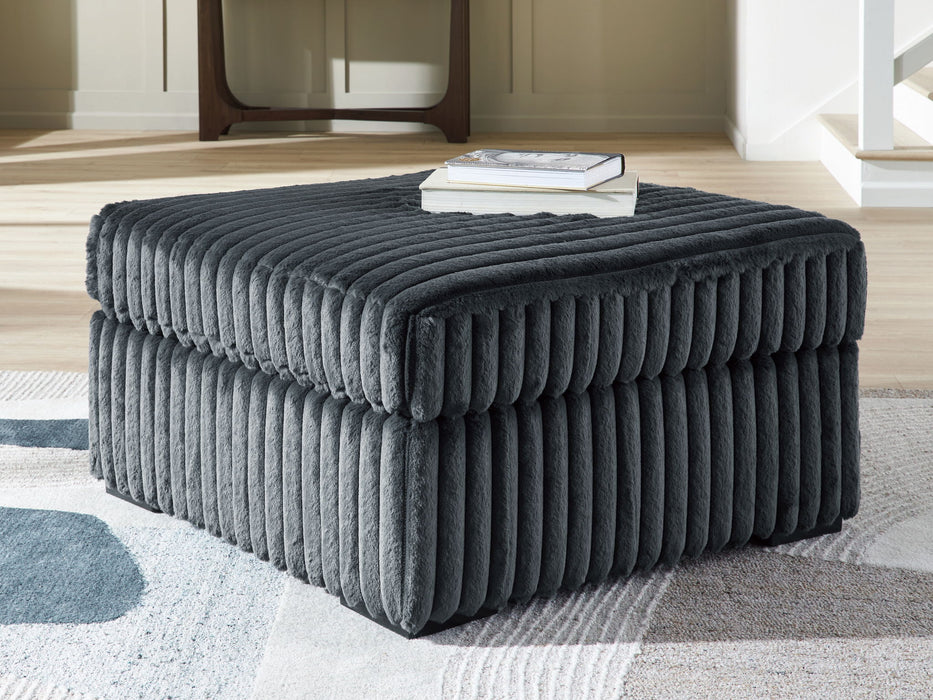 Midnight-Madness - Oversized Accent Ottoman – Accent Ottomans by Signature Design by Ashley® at Furniture Wholesale Plus , Nashville furniture store