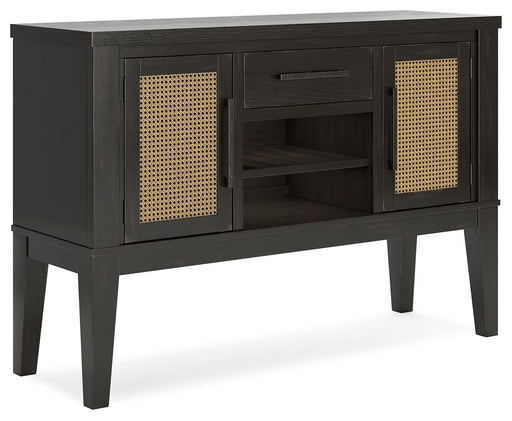 Galliden - Black - Dining Room Server - Premium Servers from Signature Design by Ashley® - Just $618! Shop now at Furniture Wholesale Plus  We are the best furniture store in Nashville, Hendersonville, Goodlettsville, Madison, Antioch, Mount Juliet, Lebanon, Gallatin, Springfield, Murfreesboro, Franklin, Brentwood
