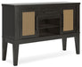 Galliden - Dining Room Server - Black – Servers by Signature Design by Ashley® at Furniture Wholesale Plus , Nashville furniture store
