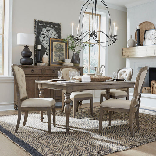 Americana Farmhouse - Optional Leg Table Set – 5 Piece Dining Room Sets by Liberty Furniture at Furniture Wholesale Plus , Nashville furniture store